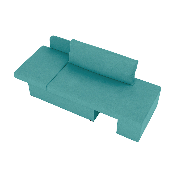 Мася - 2 / тахта велюр киви бирюза